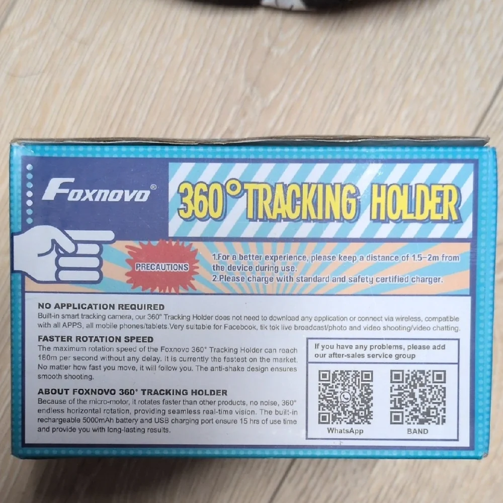 360° Tracking Holder - White